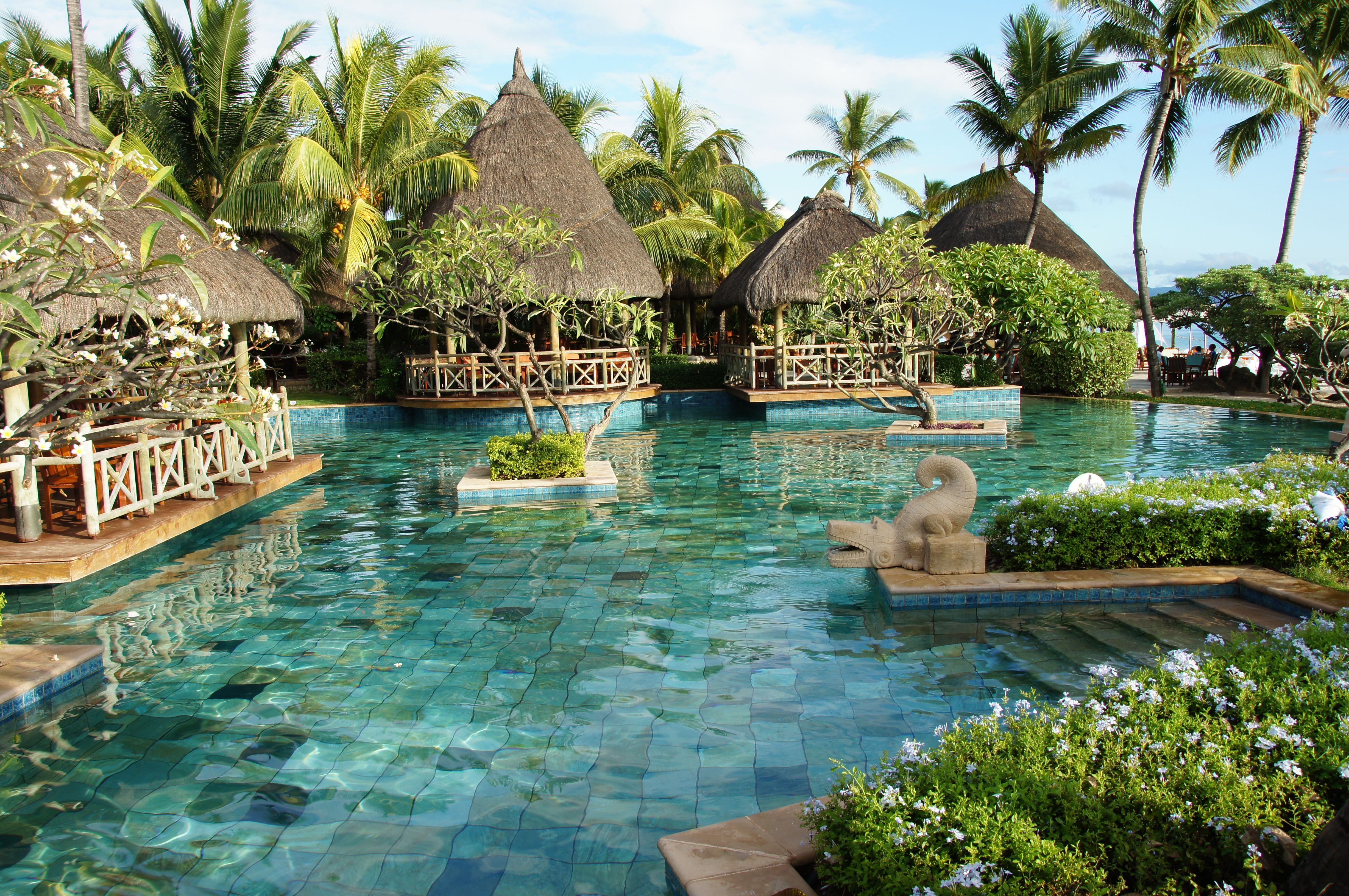 Mauritius beach and lagoon